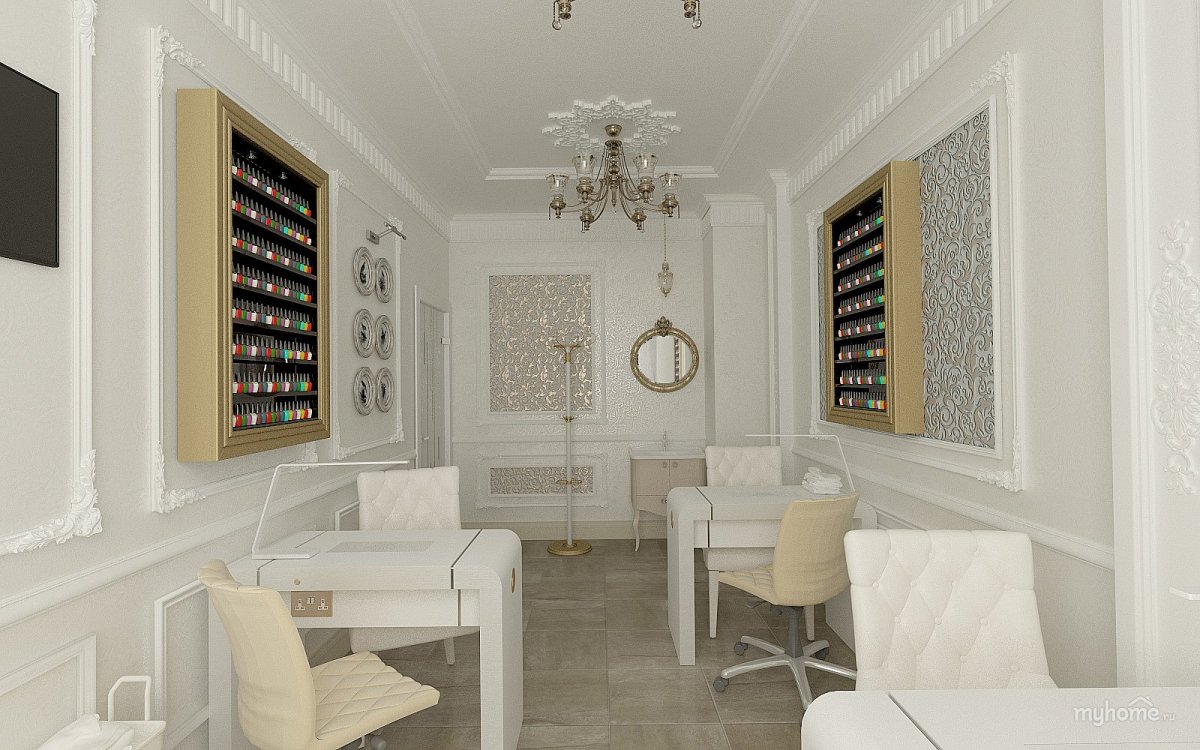 Маникюрный кабинет в стиле Минимализм