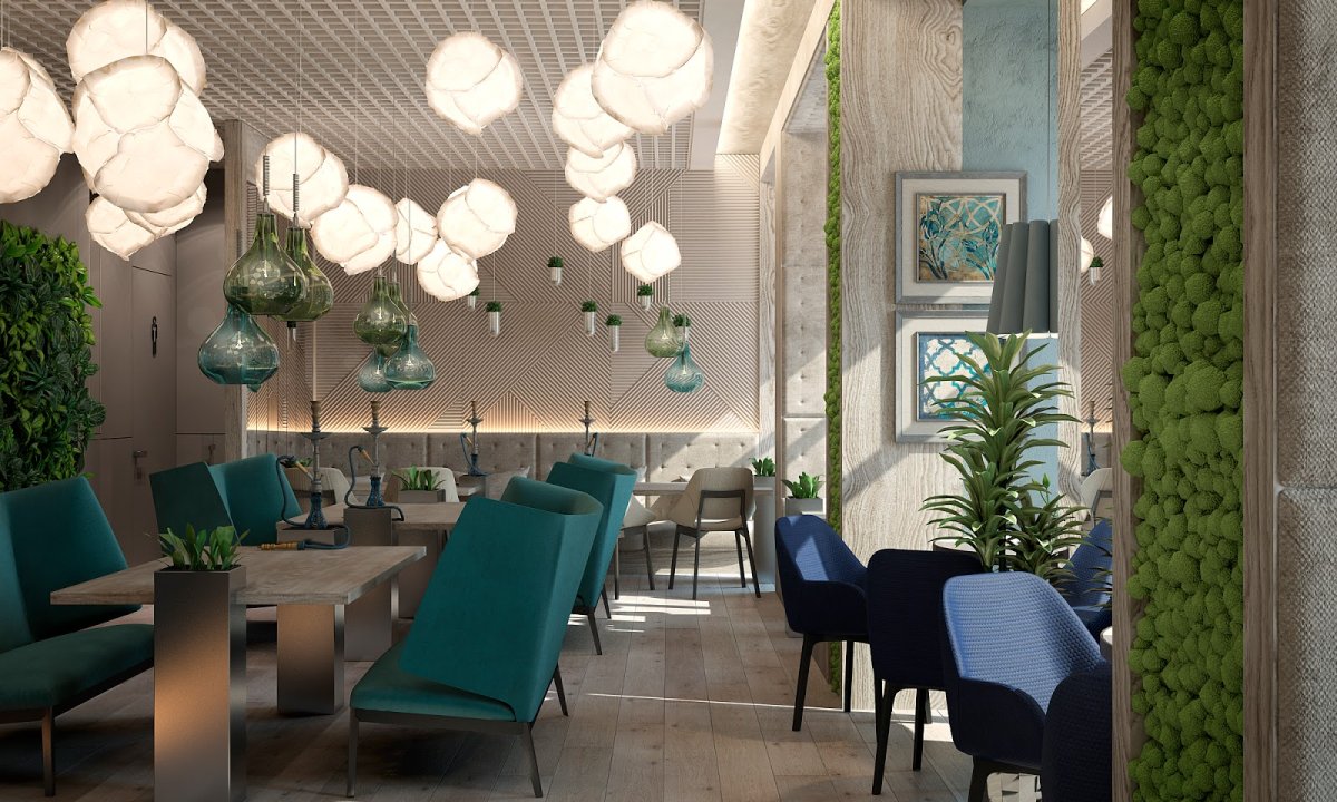 Кафе Люмион интерьер