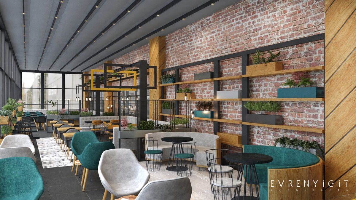 Современное европейское кафе