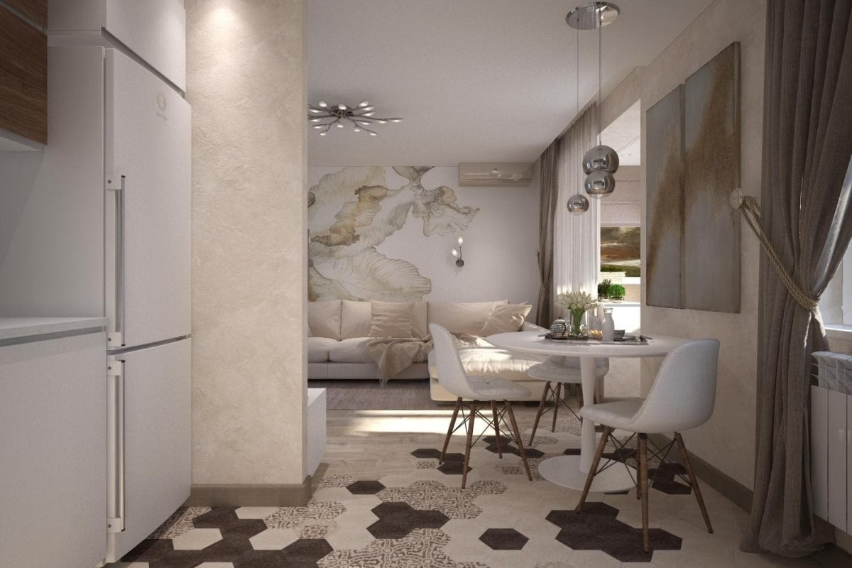 Дизайнерский проект евродвушки