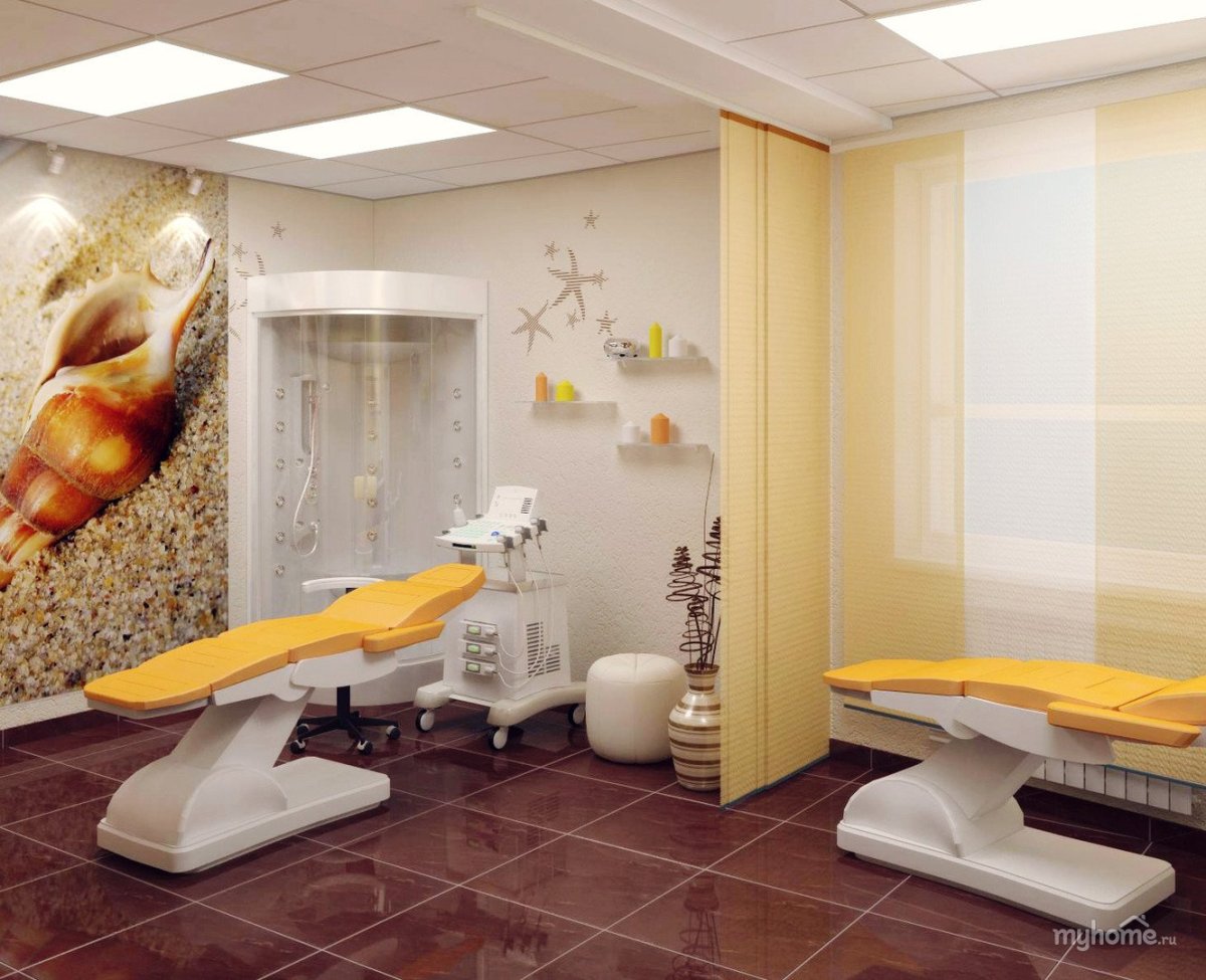 Интерьер массажного кабинета