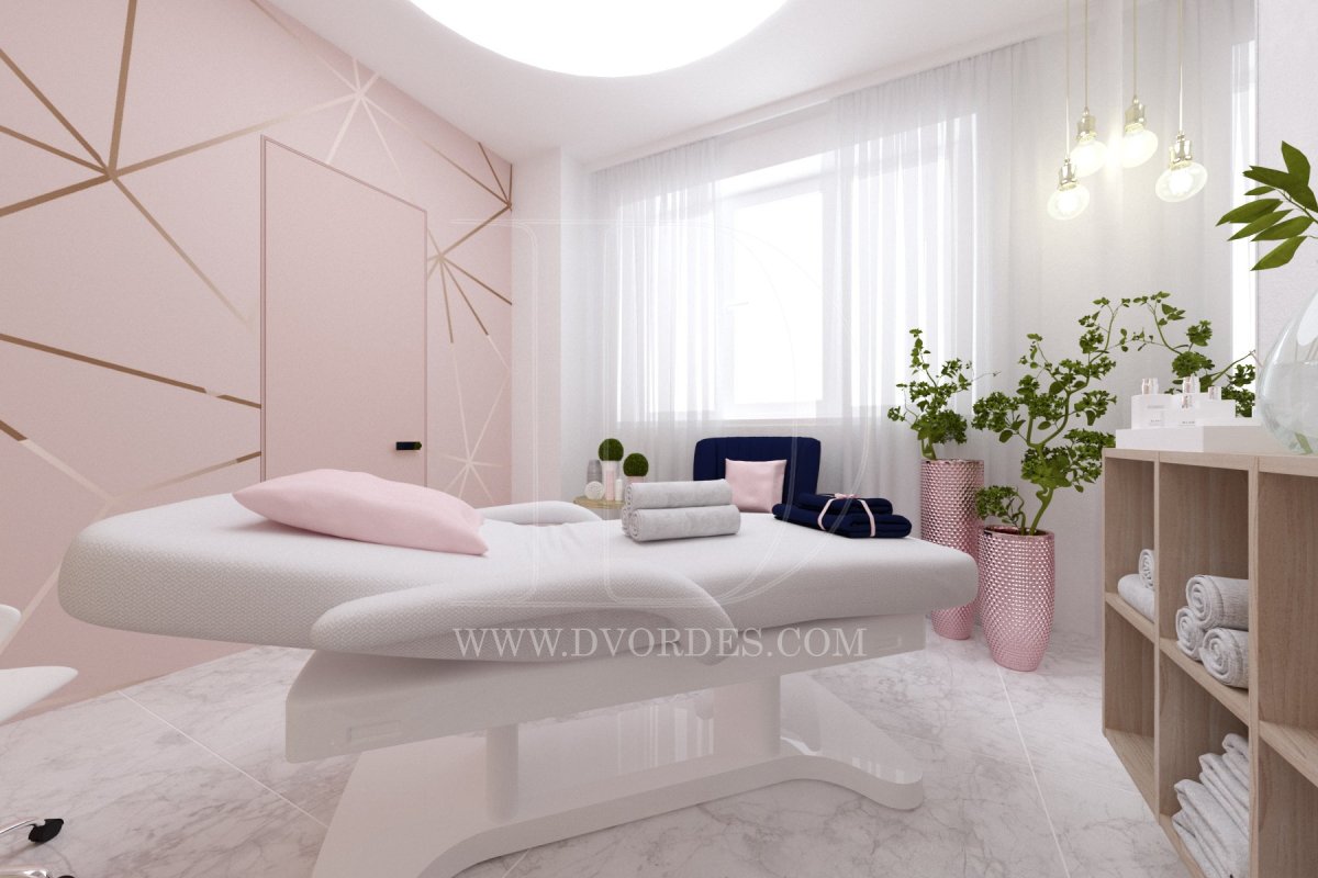 Дизайн кабинета косметолога в салоне