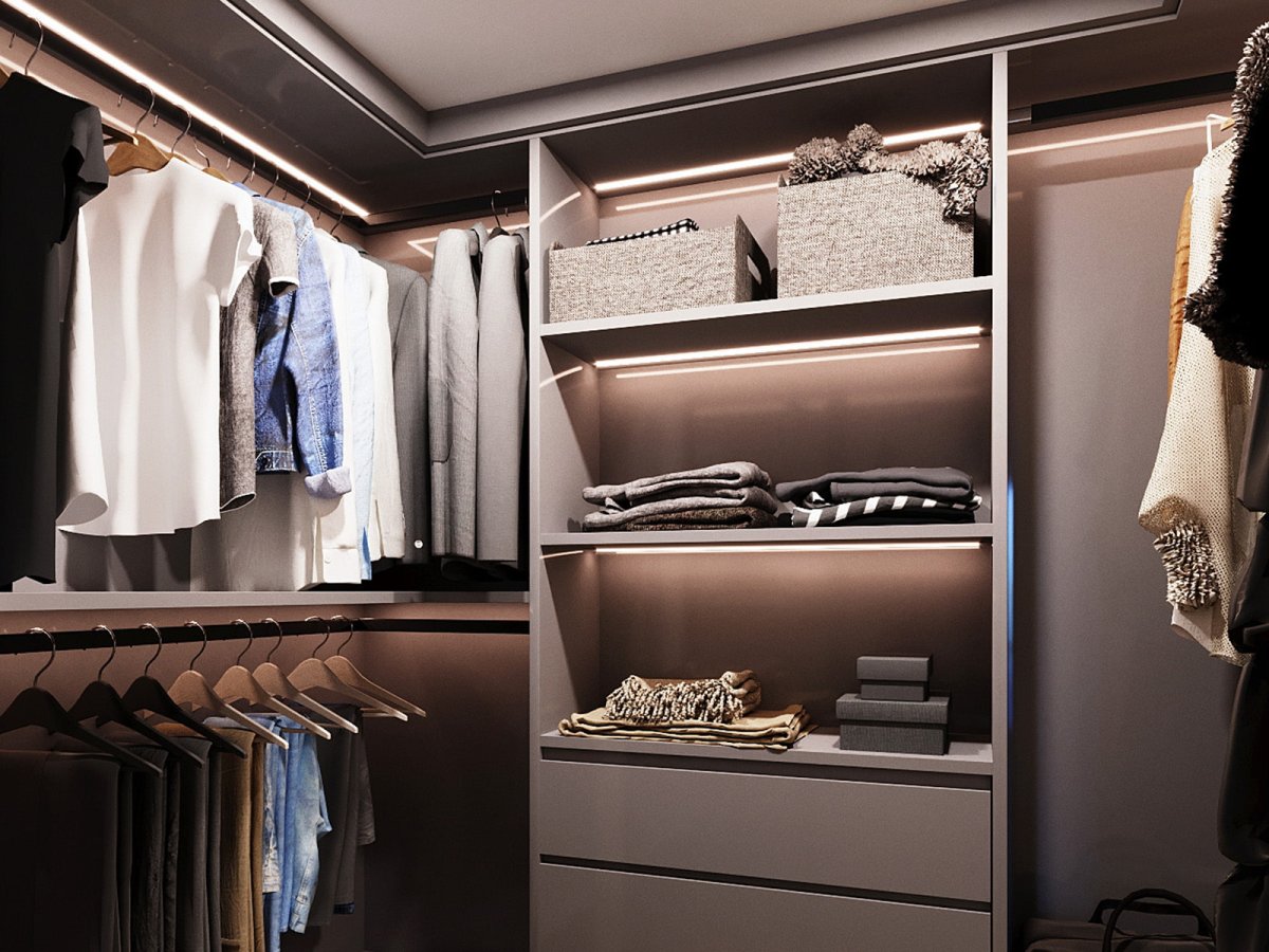 Небольшая гардеробная