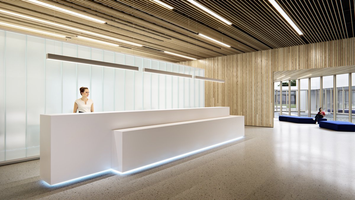 Ресепшн в стиле Минимализм