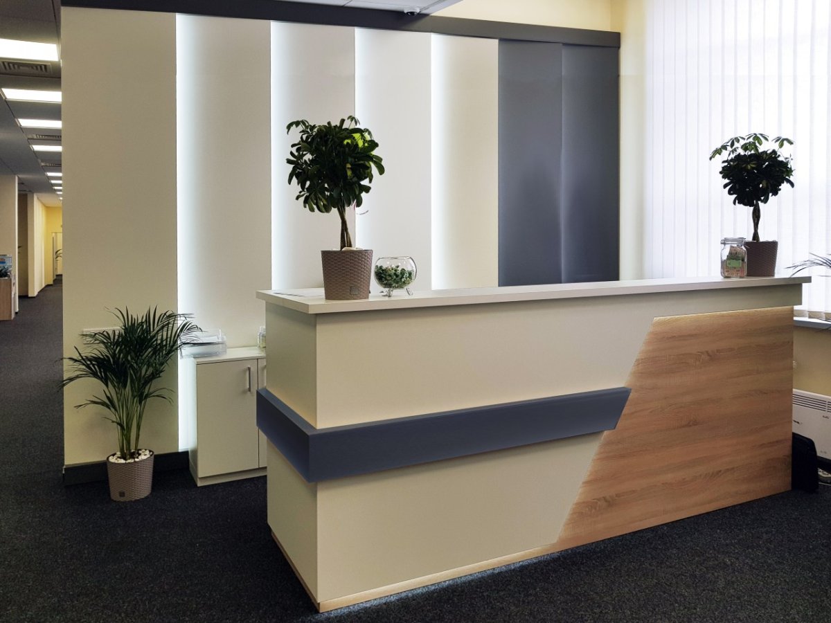 Стойки ресепшн дизайнерские