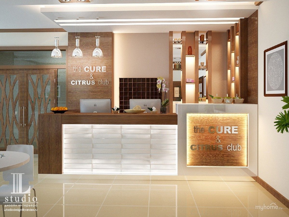 Ресепшен спа салон