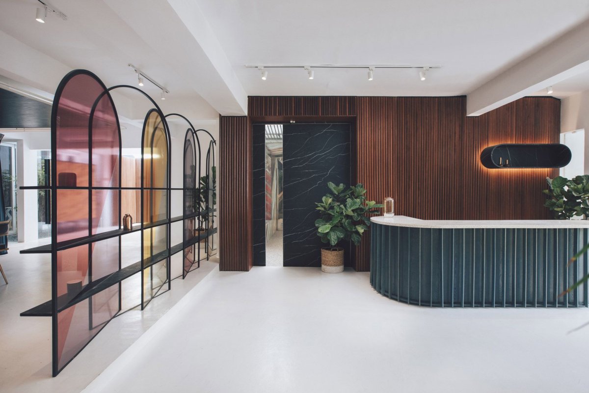 Ресепшен интерьер