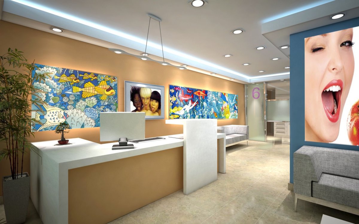 Dental Clinic ресепшн
