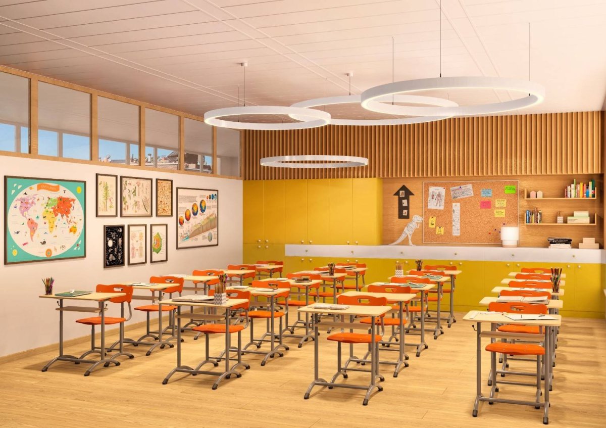 Современный класс в школе