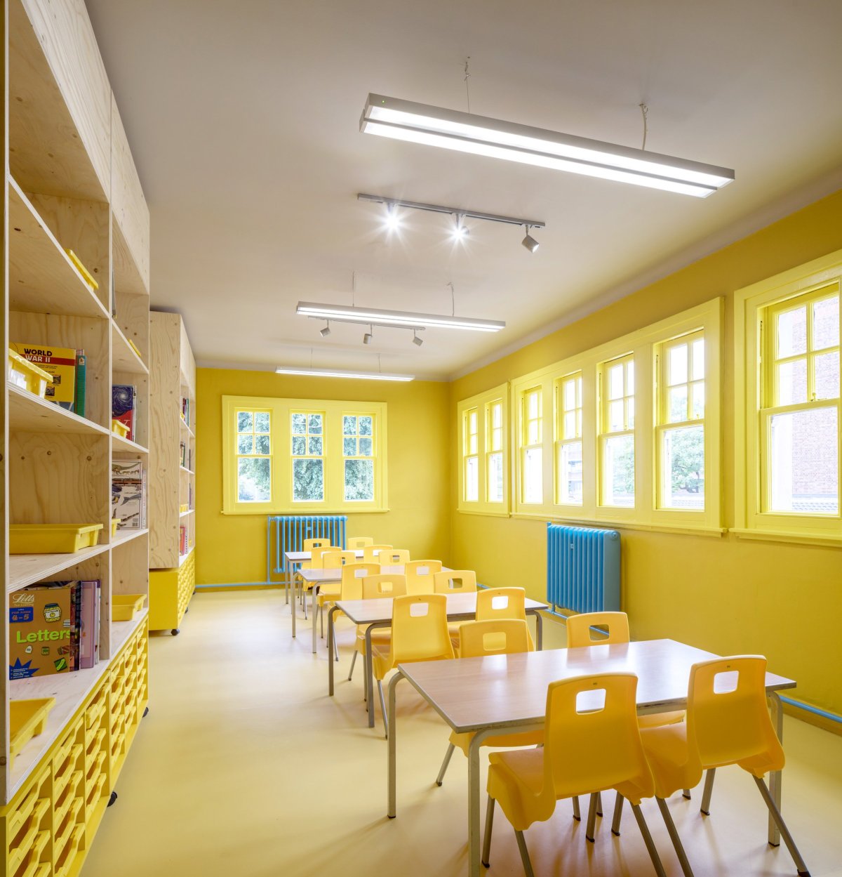 Интерьер школы