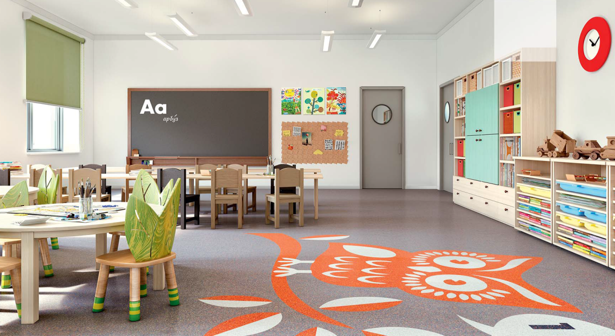 Интерьер начальной школы