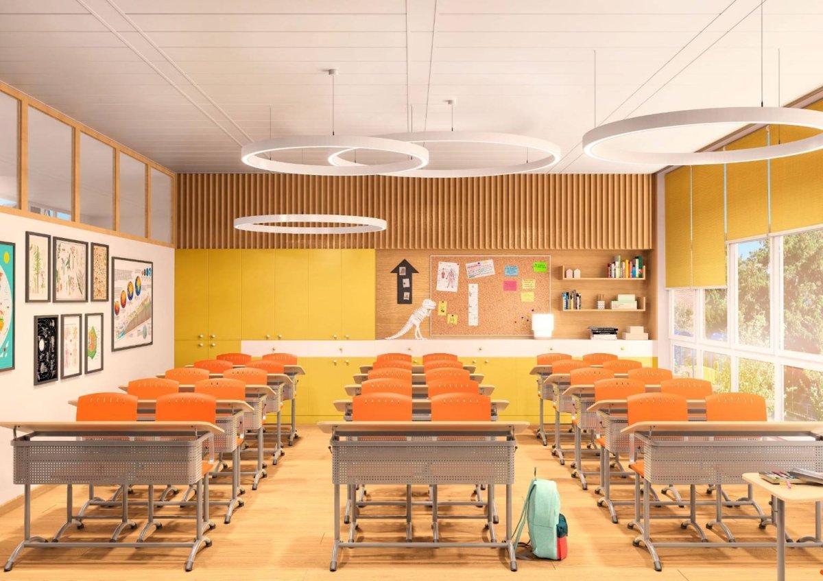 Кабинет с партами