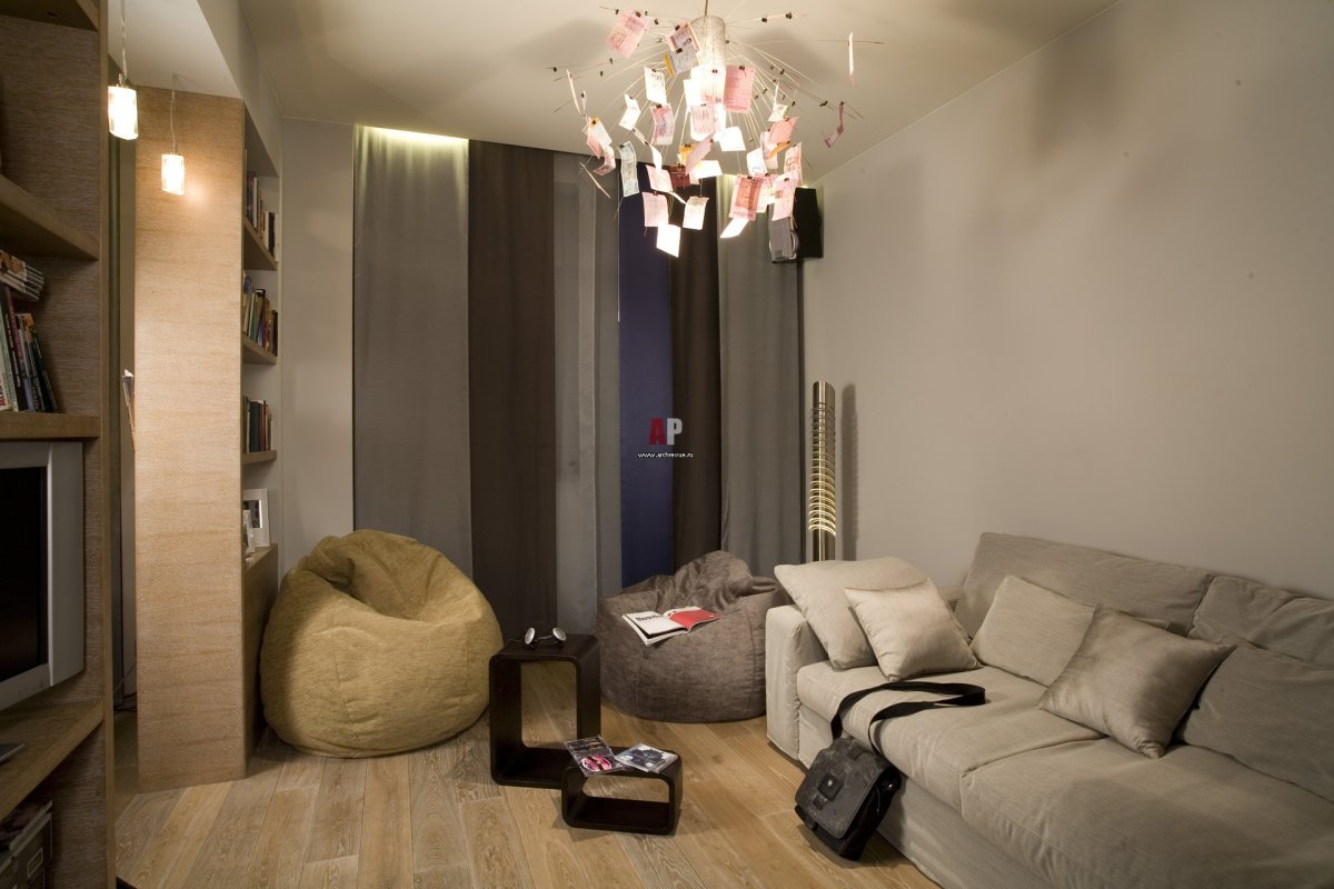 Спальня-гостиная угловая 12 кв.м