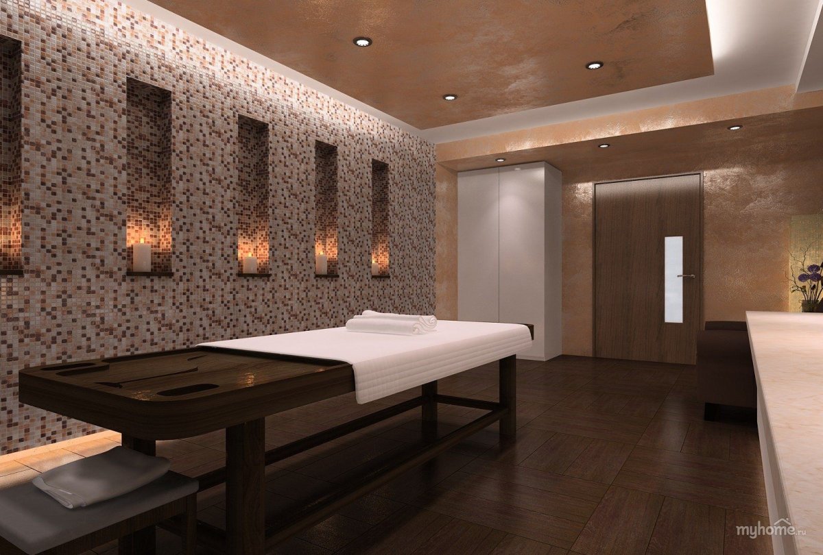 Интерьер массажного кабинета