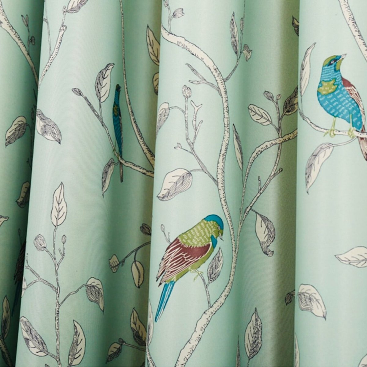 Занавески с птичками