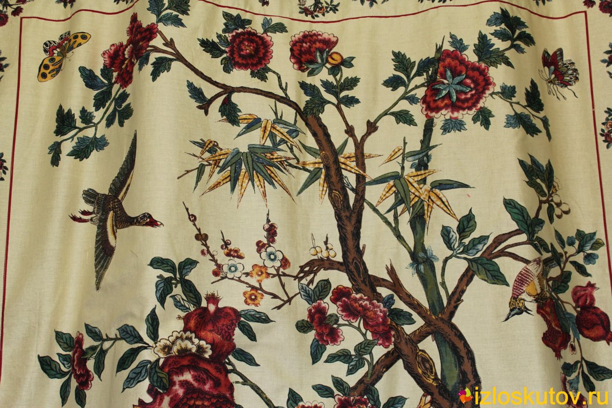 Портьеры с птицами