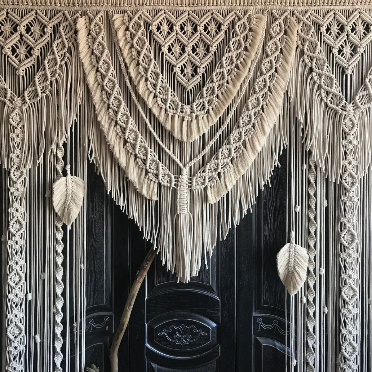 Шторы- макраме.пиетерес