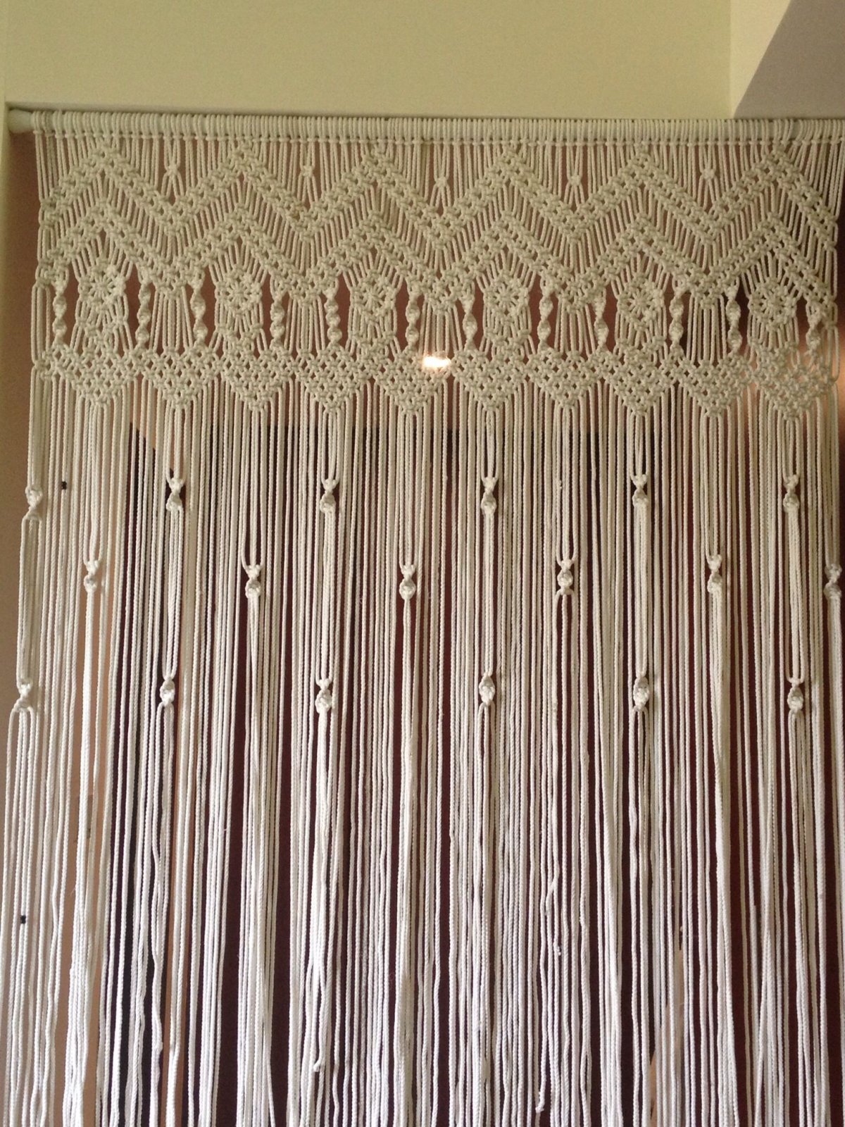 Шторы макраме