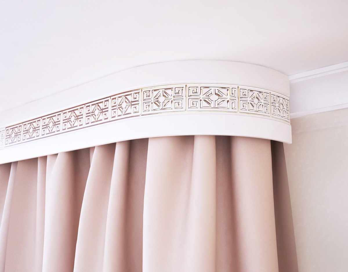 Бленда Ажур 85мм (белый венге)