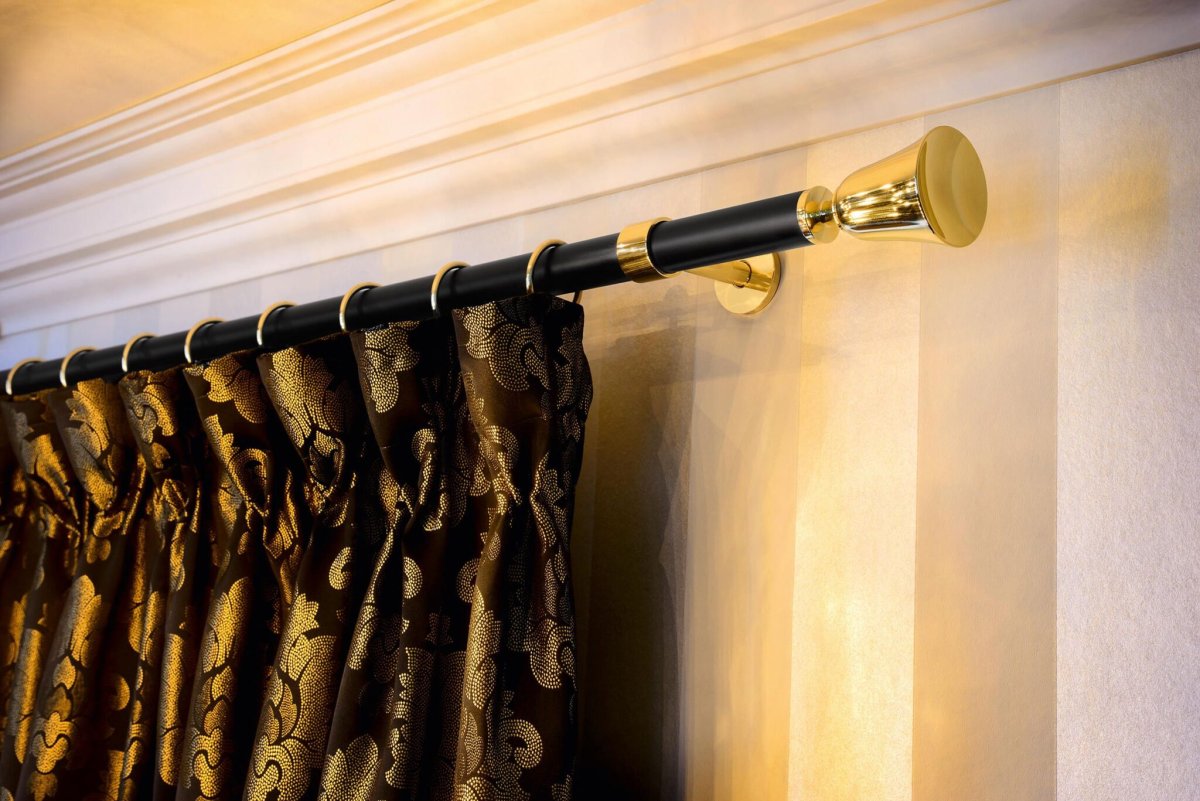 Карнизы Интерстиль в интерьере