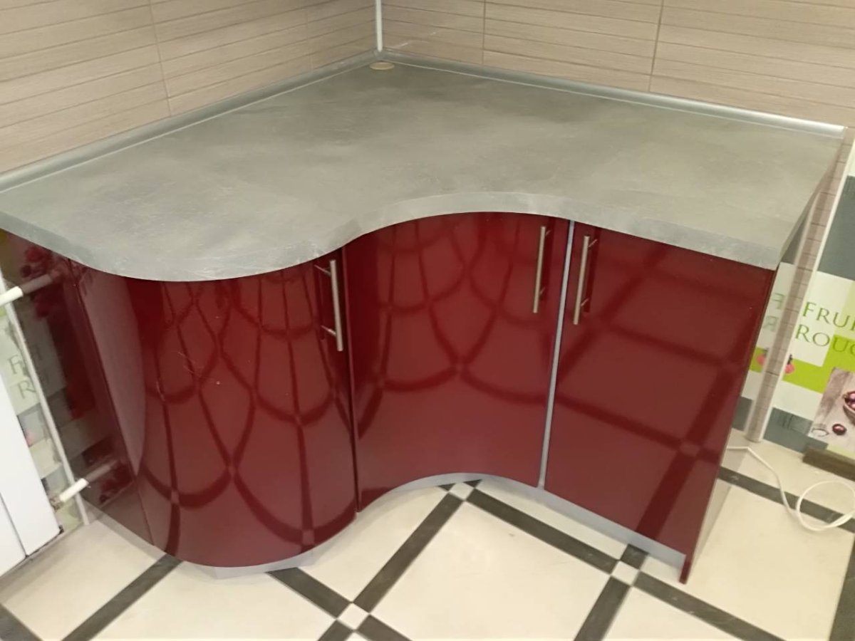 Радиусный фасад МДФ 600