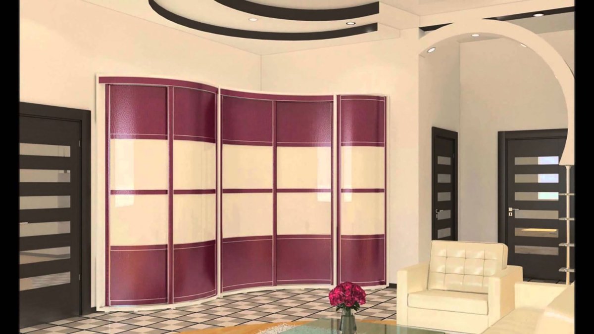 Шкаф-купе радиусный k-7