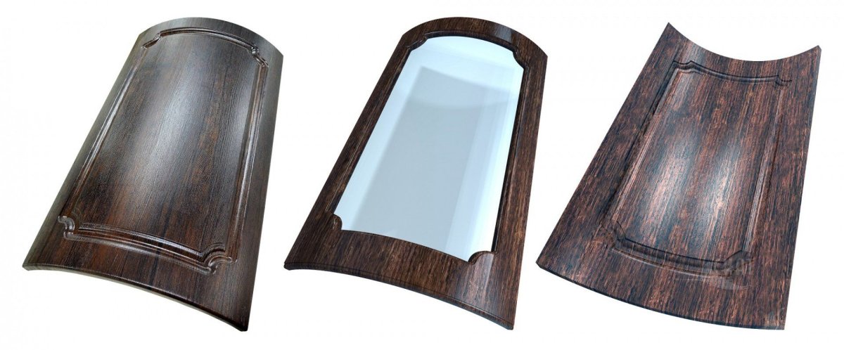 Фасад радиусный в пленке ПВХ