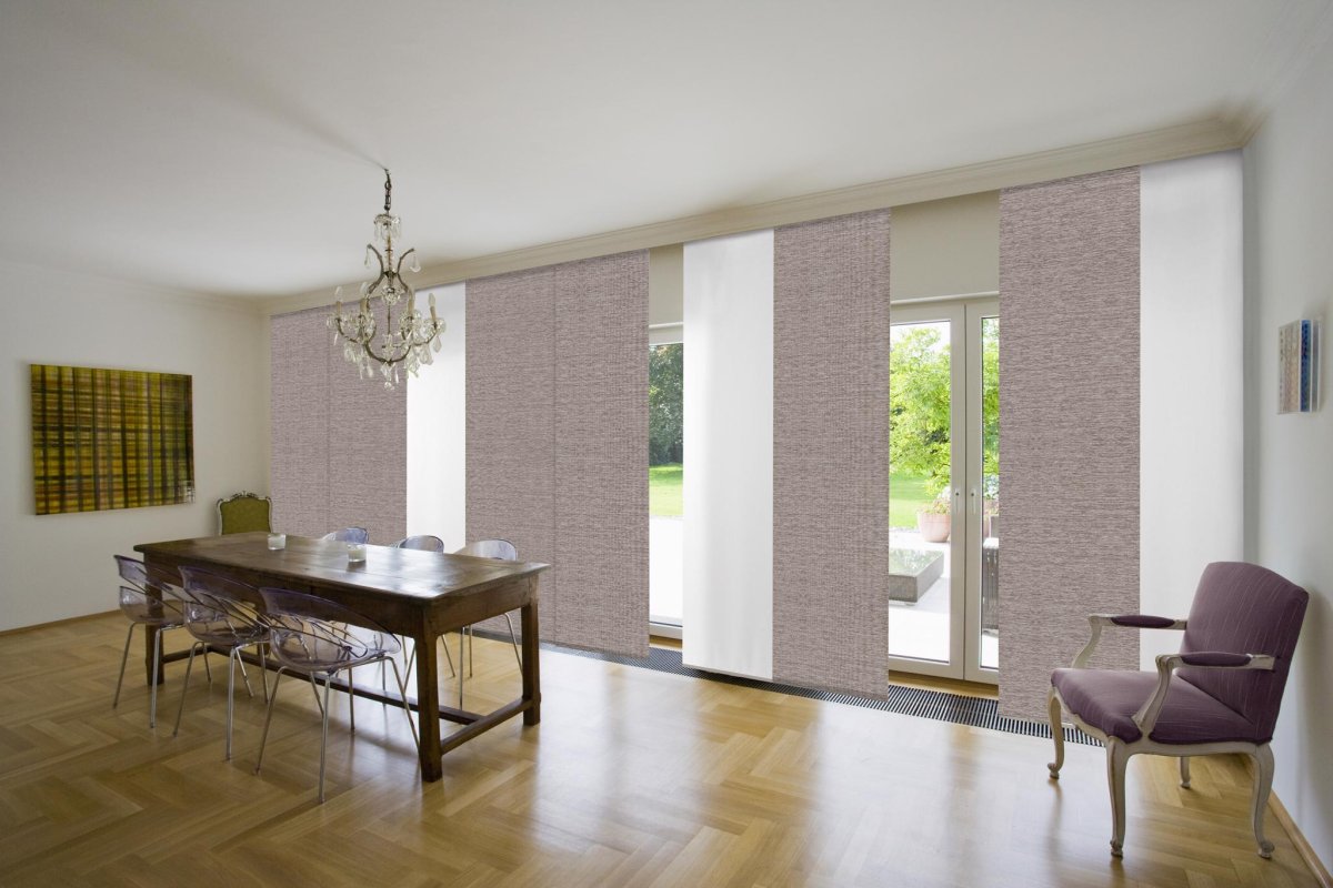 Японские шторы в офисе