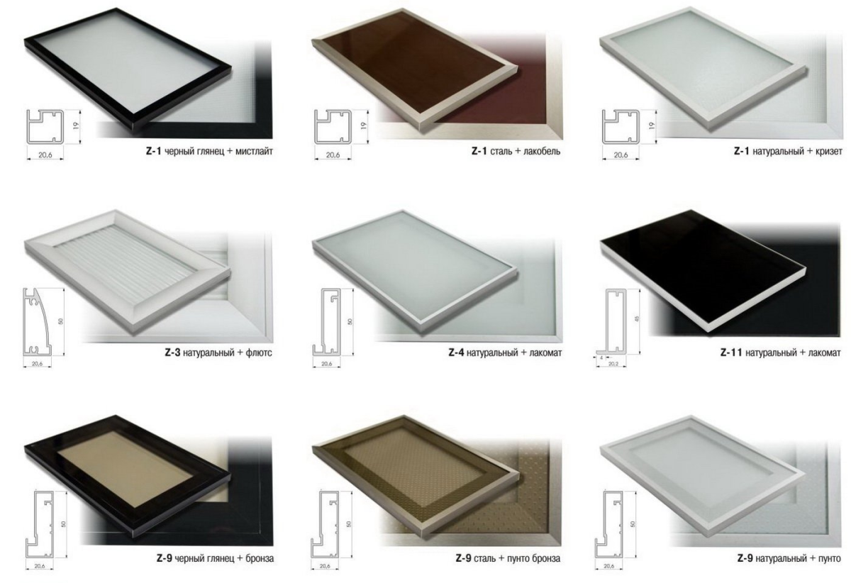 Профиль рамочный z 11