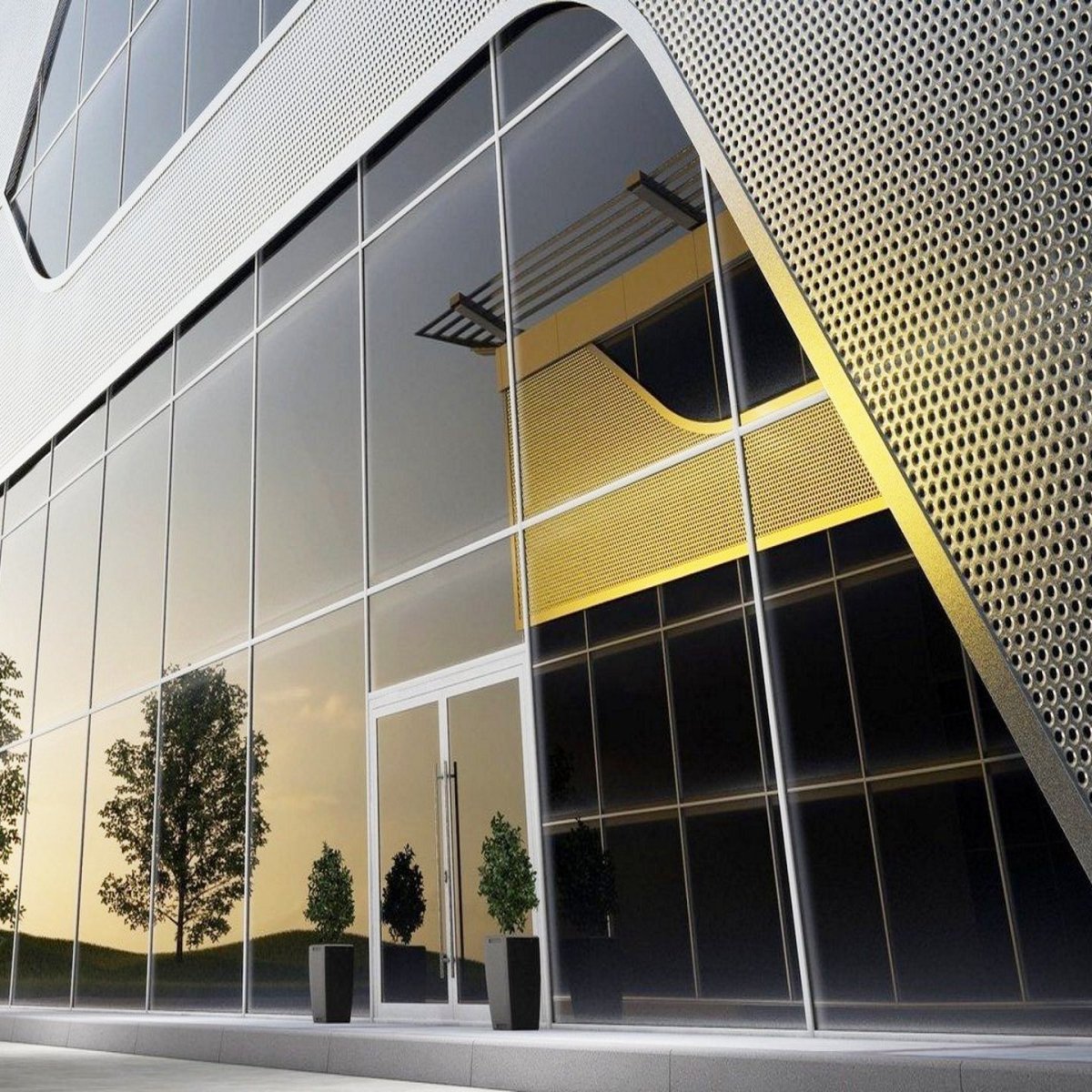 Алюминиевые фасадные системы