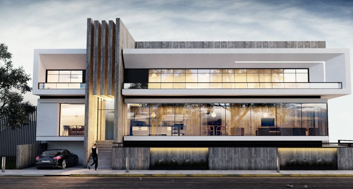 Общественные здания в современном стиле