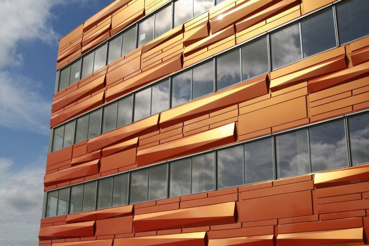 Ламели алюкобонд