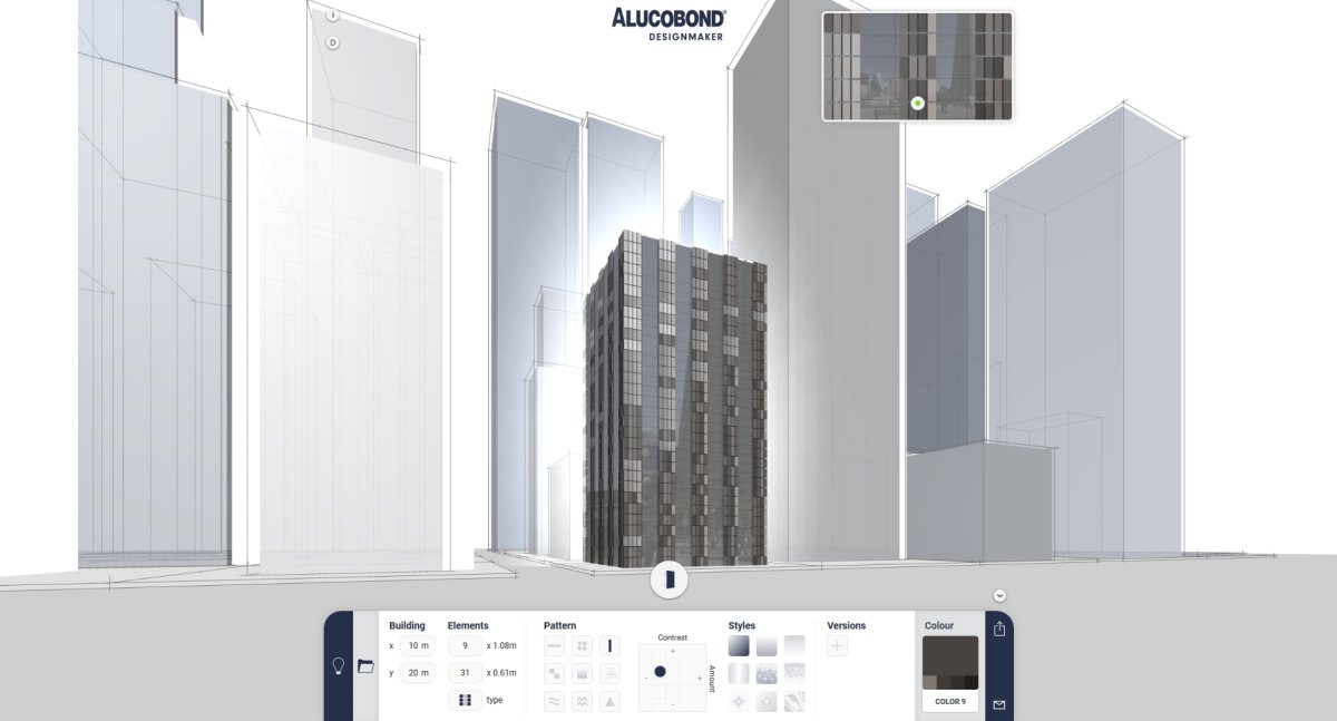 Алюкобонд стенд