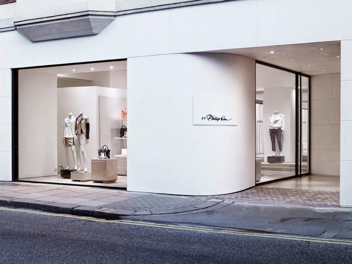 Мокап бутик интерьер