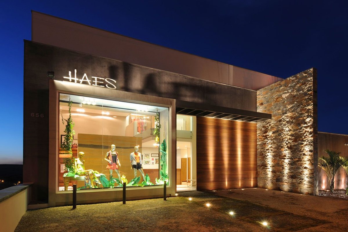 Экстерьер витрины