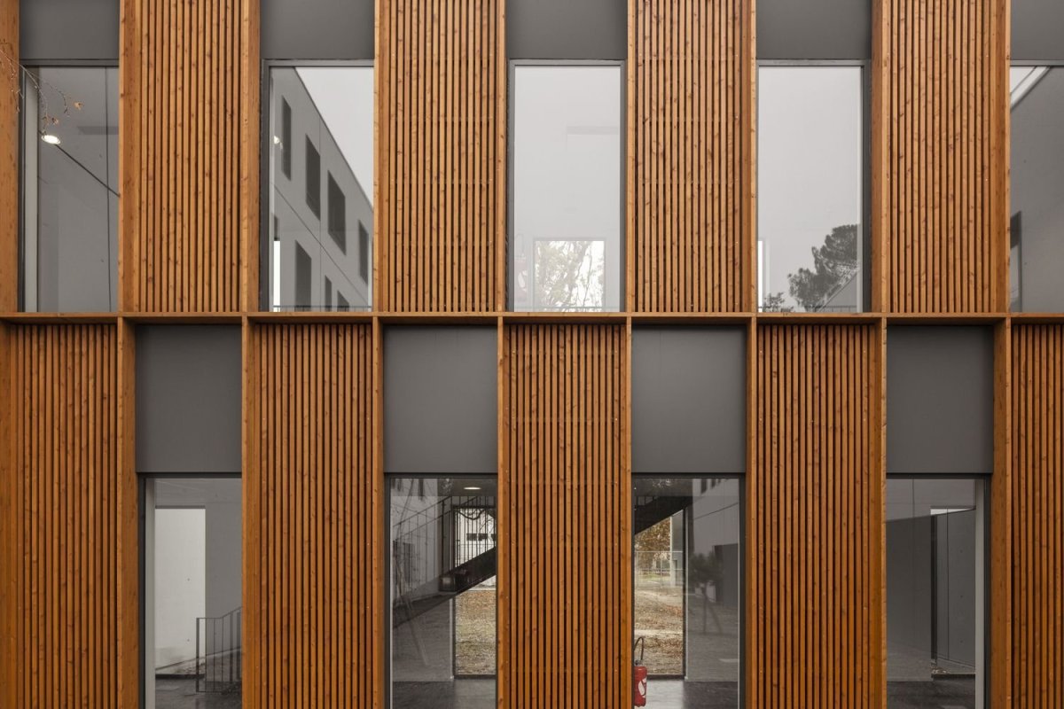 Фасадные ламели Alumwood