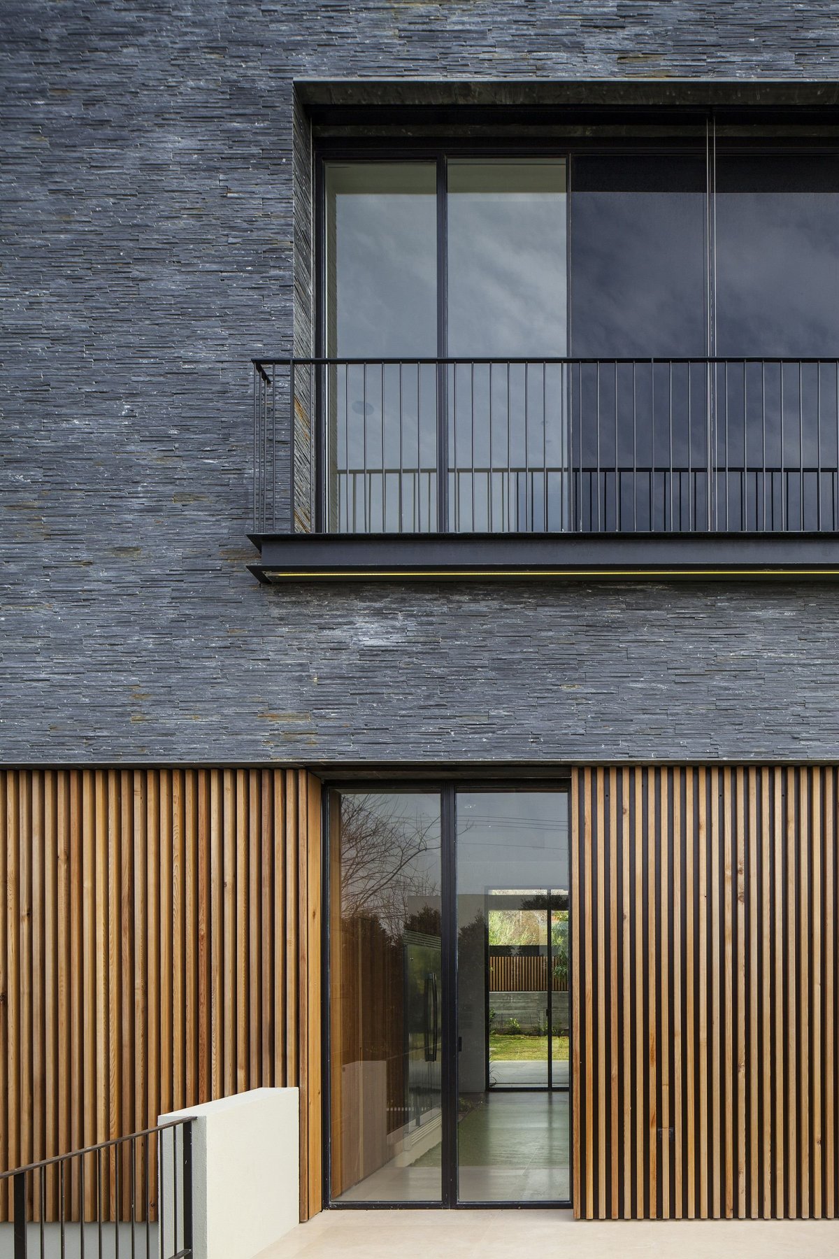 Деревянный фасад