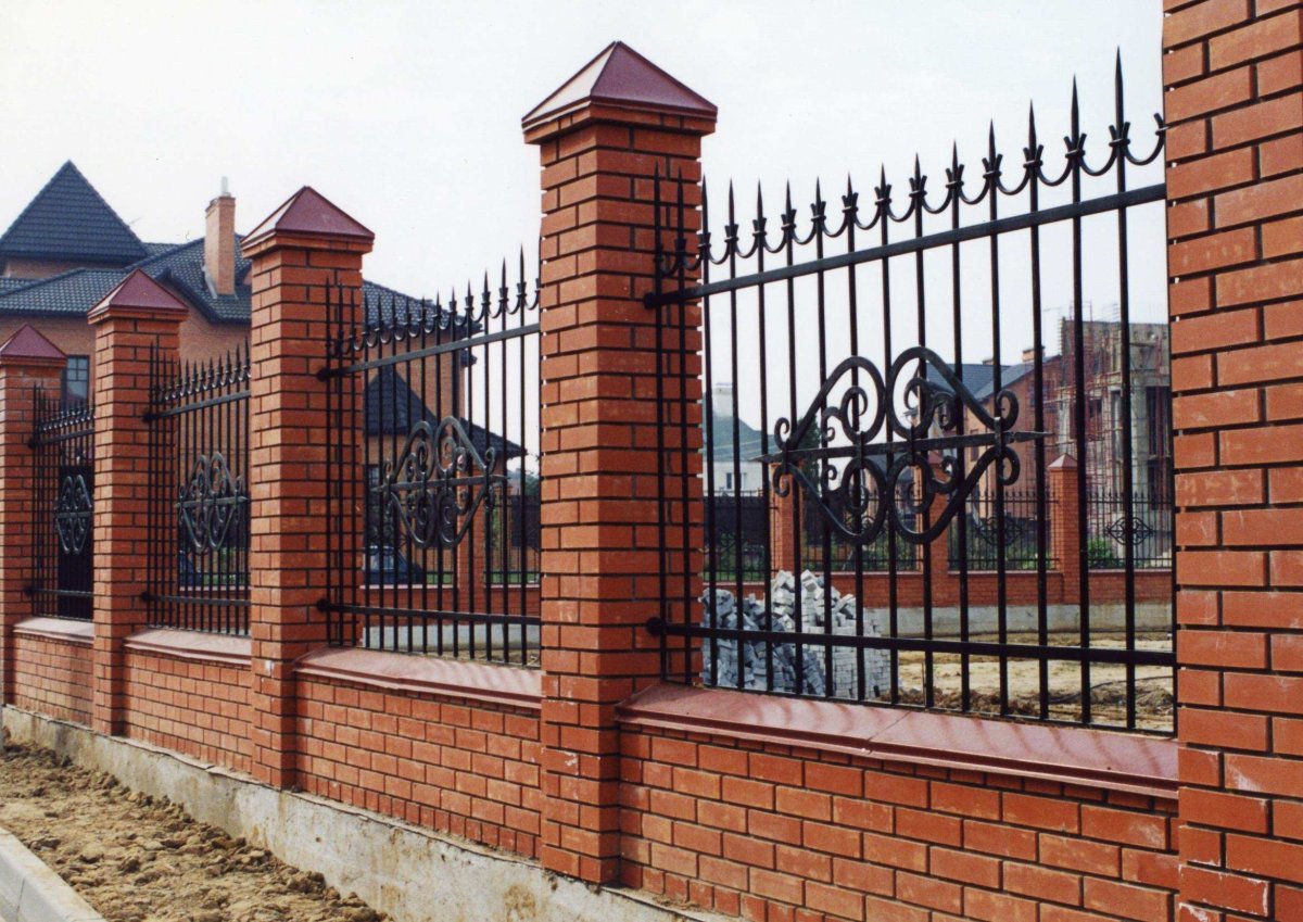 Кованый забор