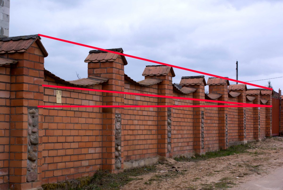 Кирпичная колонна 510х510 фундамент