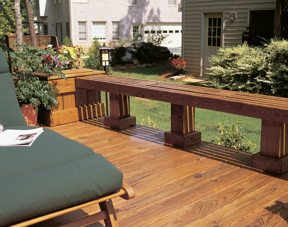 Скамейка на веранду