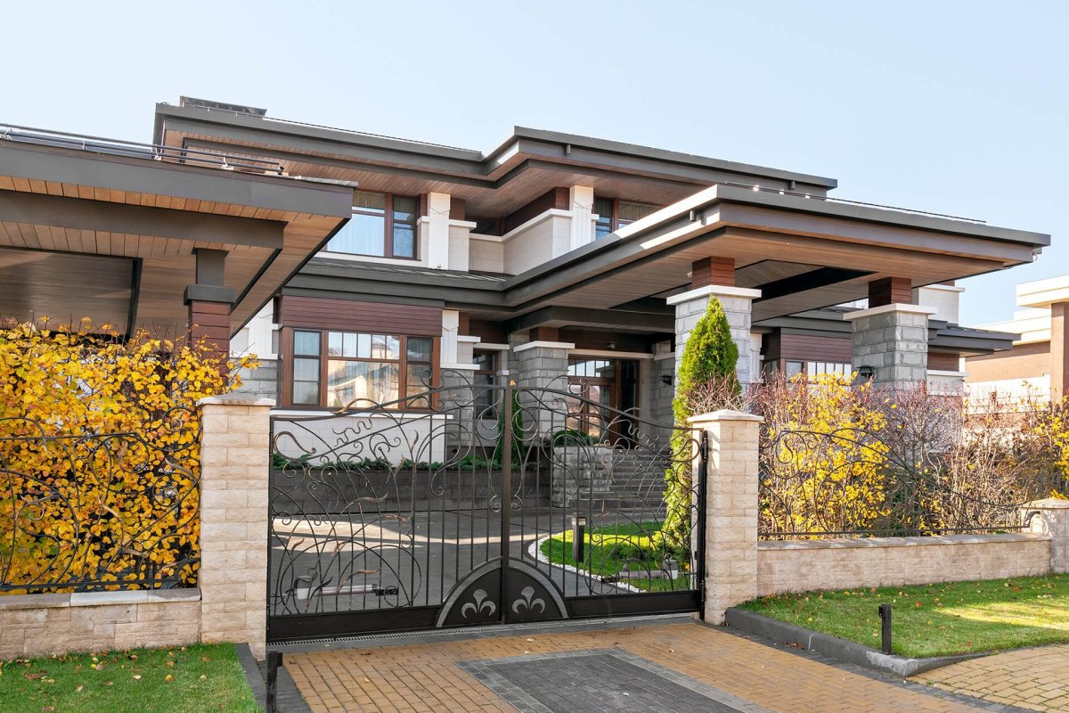 Дом в стиле Райта 150-170 м2