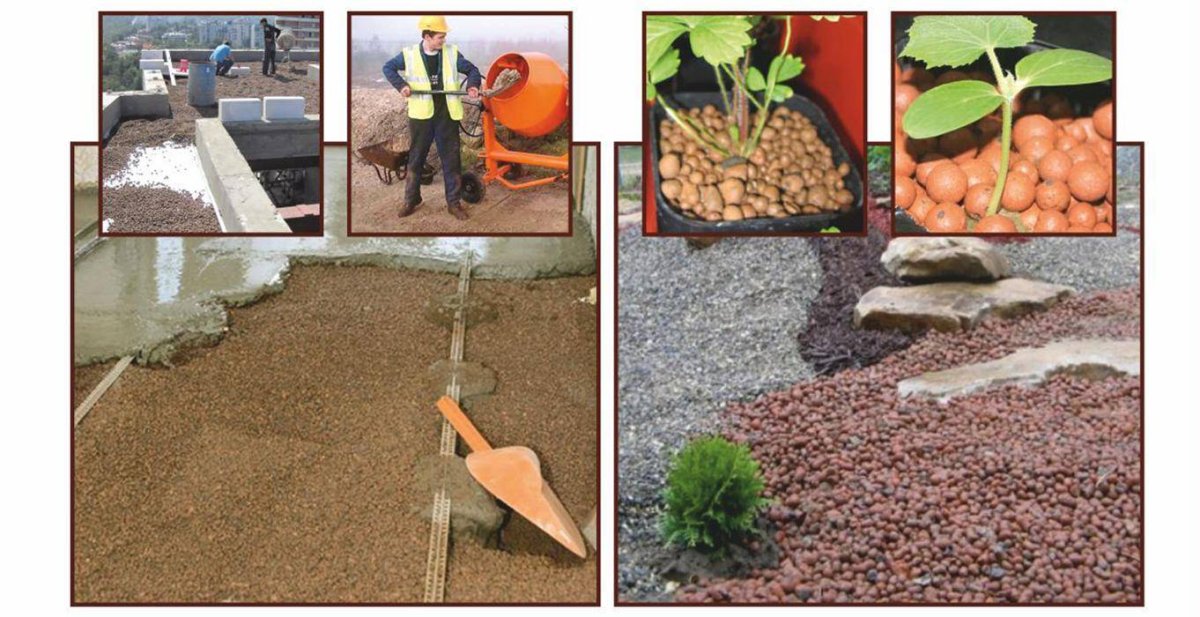 Мульчирование керамзитом