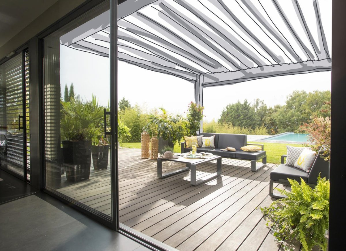 Somfy мотор для перголы