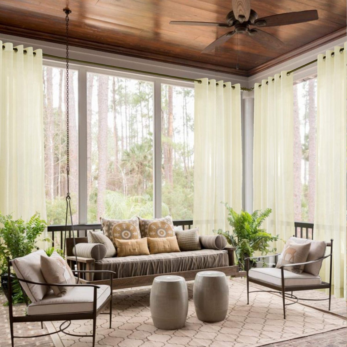 Интерьер веранды