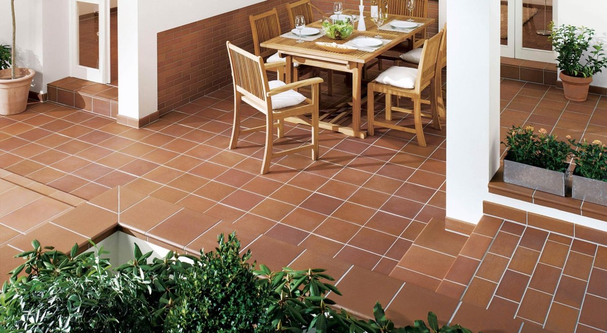 Пол плитка клинкерная плитка