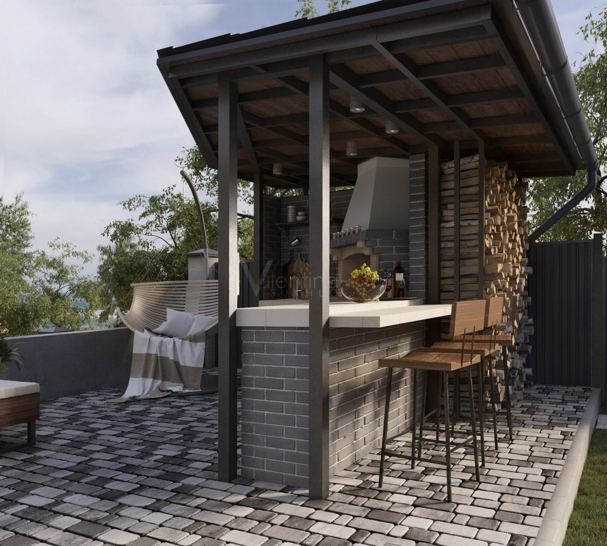 Мангальная зона