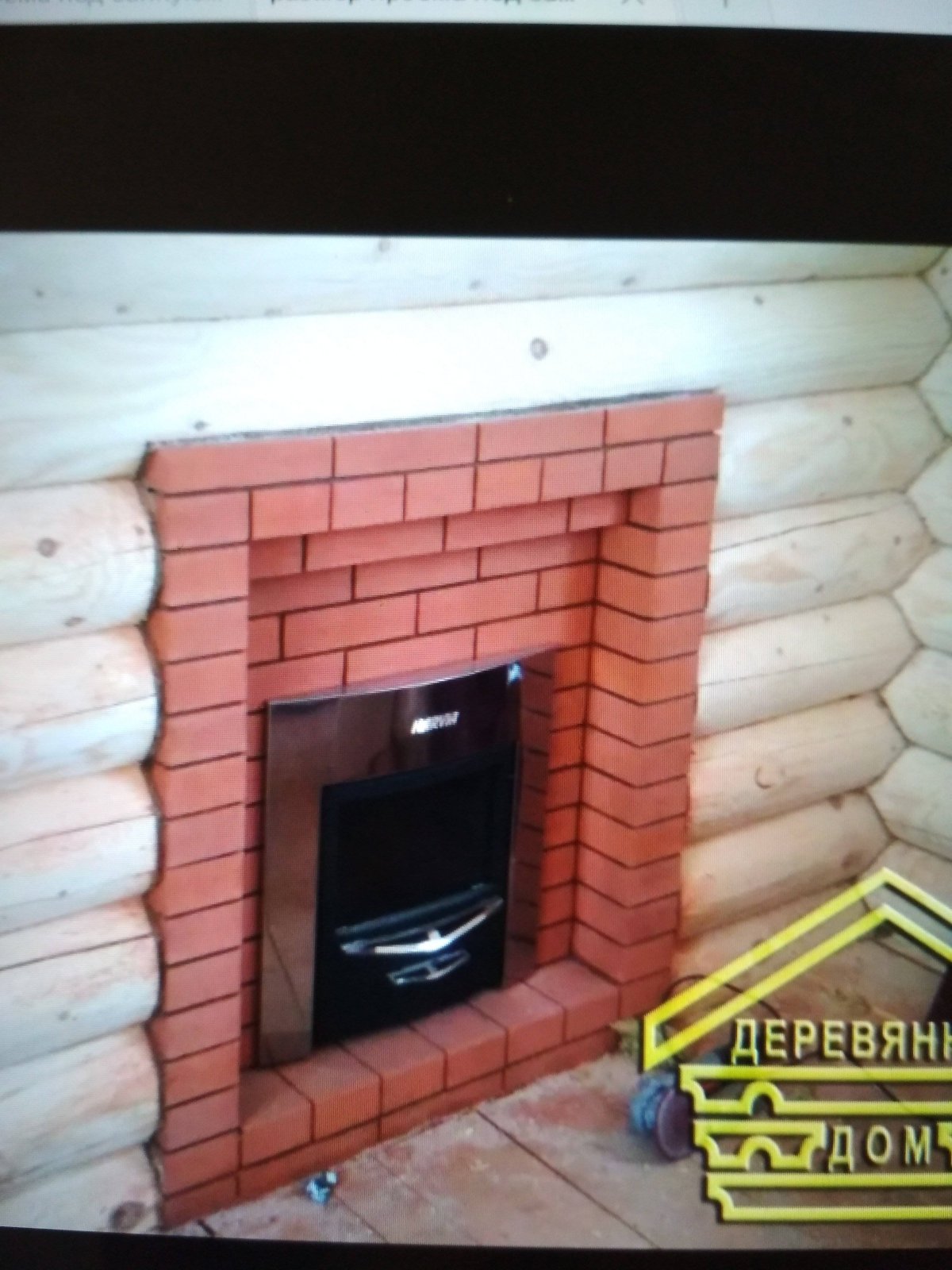 Обкладка выносной топки банной печи