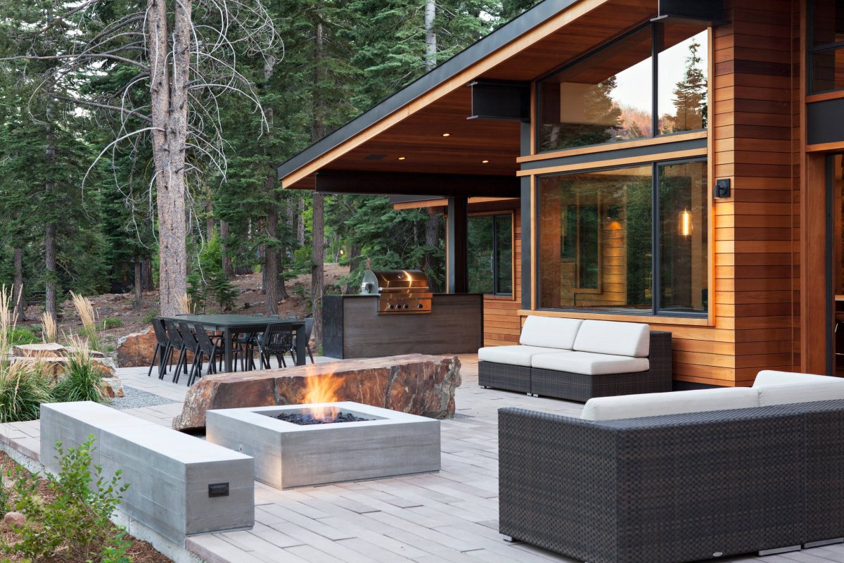 Барбекю в современном стиле