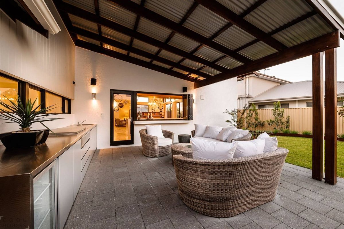 Веранда в стиле лофт