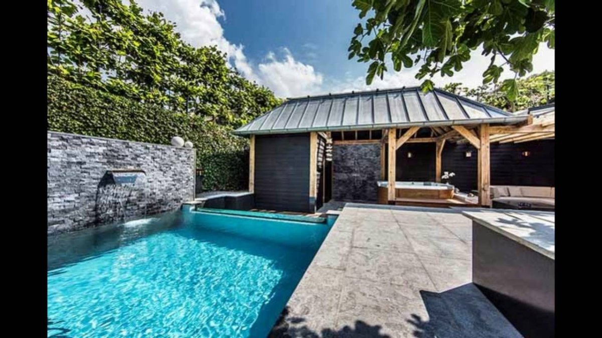 Беседка для бассейна